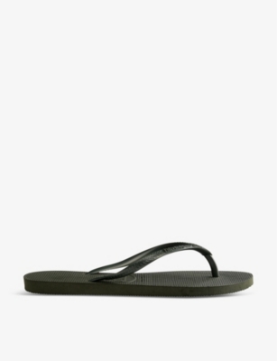 HAVAIANAS: Top embossed logo rubber flip-flops