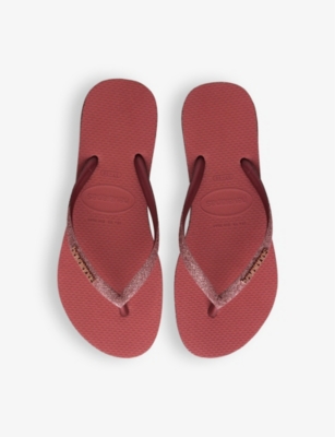 Havaianas Slim Flip Flop In Pau Brasil