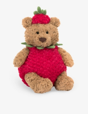 JELLYCAT - Bartholomew Bear Strawberry soft toy 26cm | Selfridges.com