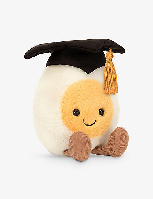 JELLYCAT: Amuseable Boiled Egg Graduation soft toy 14cm