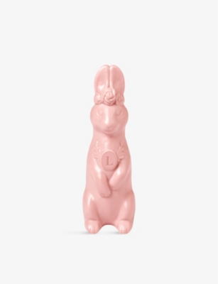 LADUREE: Small pink chocolate rabbit 100g