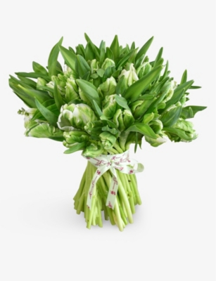 MOYSES STEVENS: Parrot Tulips fresh flower bouquet