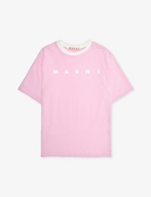 MARNI: Logo-print short-sleeve cotton-jersey T-shirt  8-14 years