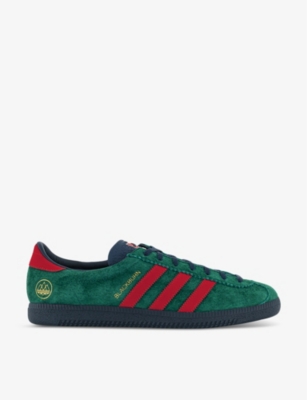 Adidas Statement Mens College Green Better Sca Blackburn Spezial Suede Low-top Trainers