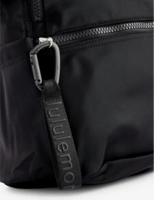 LULULEMON: New Crew brand-print shell backpack