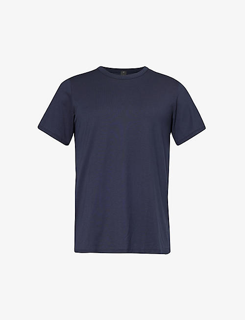 LULULEMON: Fundamental rubberised-logo stretch-woven T-shirt