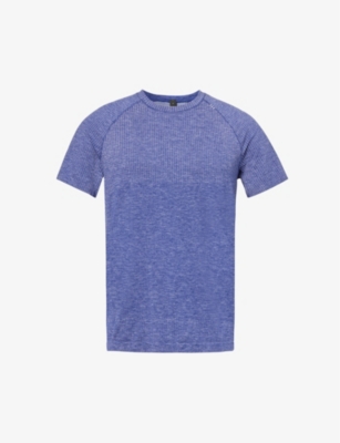LULULEMON: Metal Vent Tech short-sleeve cotton-blend T-shirt