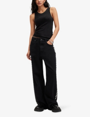 Allsaints Rina Tank Top In Black