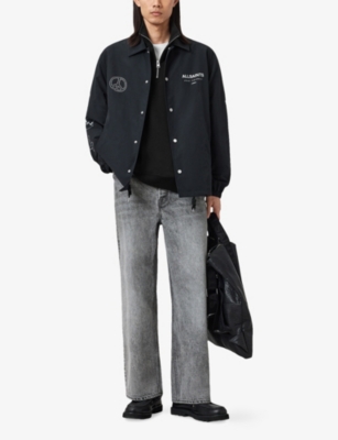 ALLSAINTS: Underground Logo-Print Cotton Sweatshirt