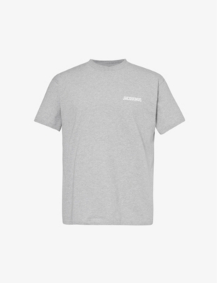 JACQUEMUS: Le T-shirtogo-print organic cotton-jersey T-shirt