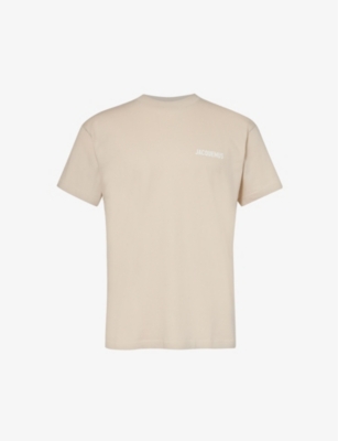 JACQUEMUS: Le T-shirt logo-print organic cotton-jersey T-shirt