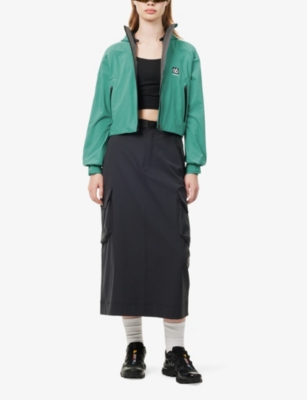Shop 66 North Women's Aventurine Snaefell Cropped Woven Jacket
