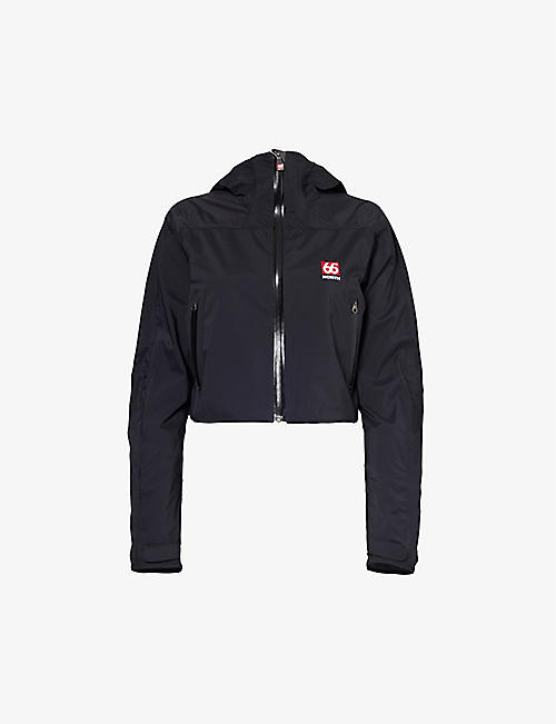 66 NORTH: Snaefell cropped shell jacket
