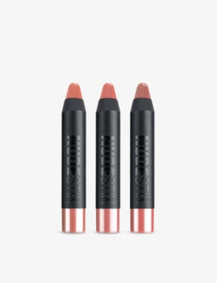 Nudestix Nude Natural Lips Mini Lip Kit In White