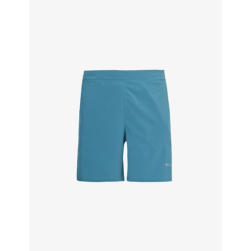 Columbia Mens Cloudburst Hike Branded-print Stretch-woven Shorts