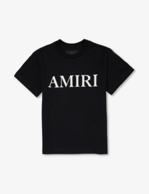 AMIRI: Branded-print short-sleeved cotton-jersey T-shirt 4-12 years