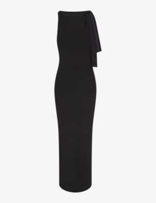 princess polly baby blue dress Lipsy SLEEVELESS RUCHED FRONT ASYMMETRICAL-REGULAR FIT - Day dress - green main image 0