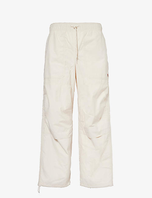 DICKIES: Fishersville brand-patch wide-leg relaxed-fit cotton trousers