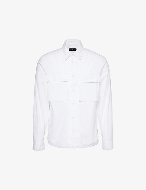BELSTAFF: Mineral Caster regular-fit stretch-cotton shirt