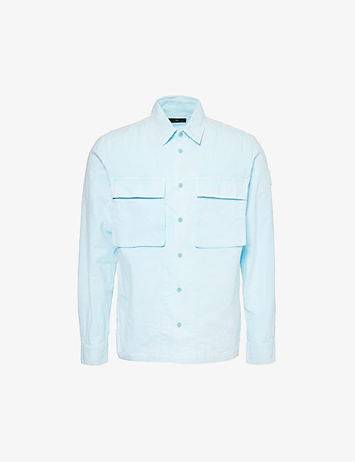 BELSTAFF: Mineral Caster regular-fit stretch-cotton shirt