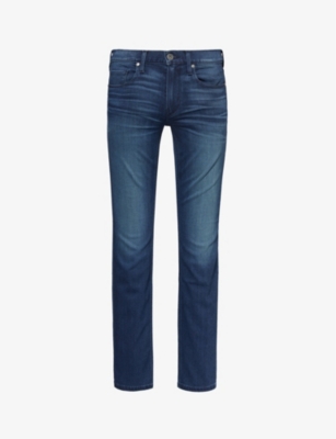 PAIGE: Lennox slim-fit slim-leg stretch-woven jeans