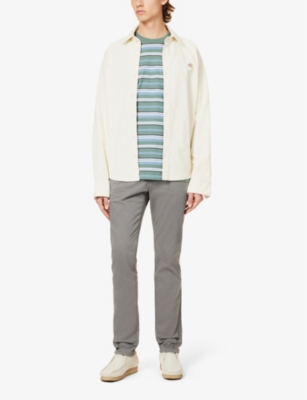 PAIGE: Danford regular-fit slim-leg stretch-cotton chino trousers