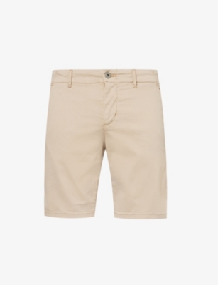 PAIGE: Phillips classic-fit straight-leg stretch-cotton shorts