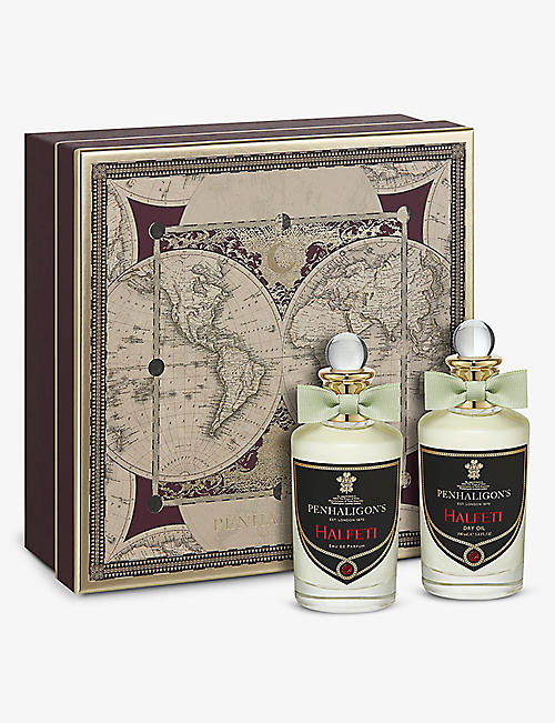 PENHALIGONS: Halfeti in Moonlight eau de parfum gift set