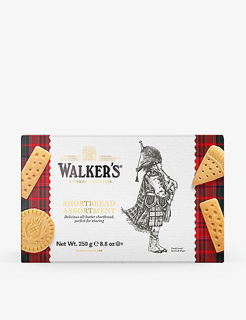 WALKERS: All-butter shortbread assortment 250g