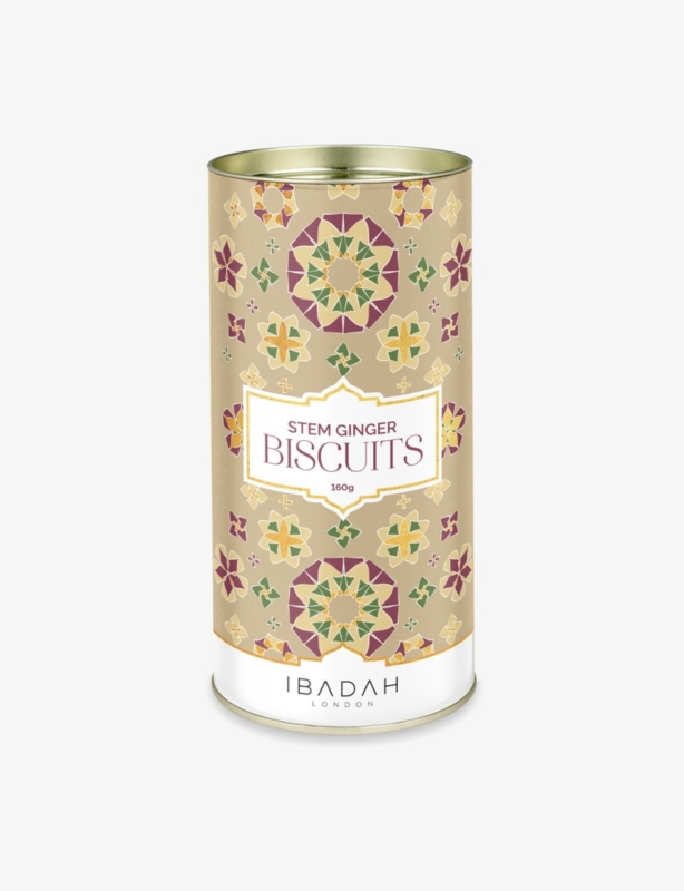 Ibadah London stem ginger biscuits 160g