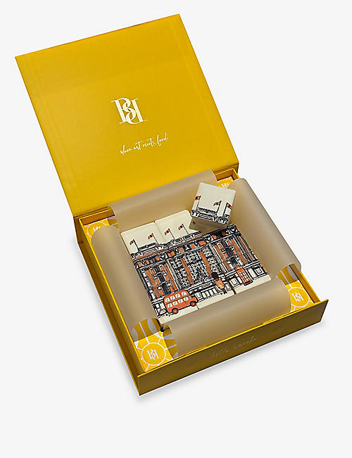 BISCUIT BOUTIQUE: Selfridges Iconic Mosaic vegan biscuit cakes box of nine