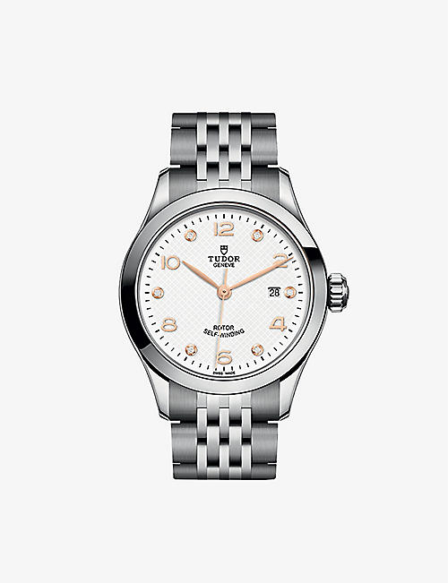 TUDOR: M91350-0013 1926 stainless-steel and diamond automatic watch