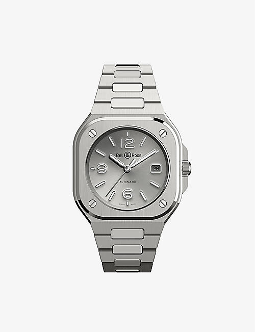 BELL & ROSS: BR05 Urban stainless-steel automatic watch