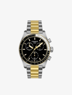 Tissot Mens Black T149.417.22.051.00 Pr516 Stainless-steel Quartz Watch
