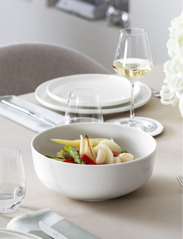 Afina porcelain salad bowl 24cm