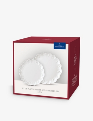 VILLEROY & BOCH: Toy's Delight porcelain plate set of 8