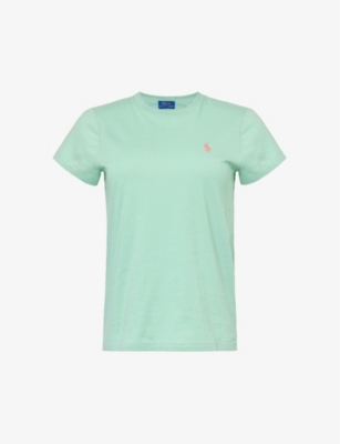 Polo Ralph Lauren Logo-Embroidered Cotton-Jersey T-Shirt