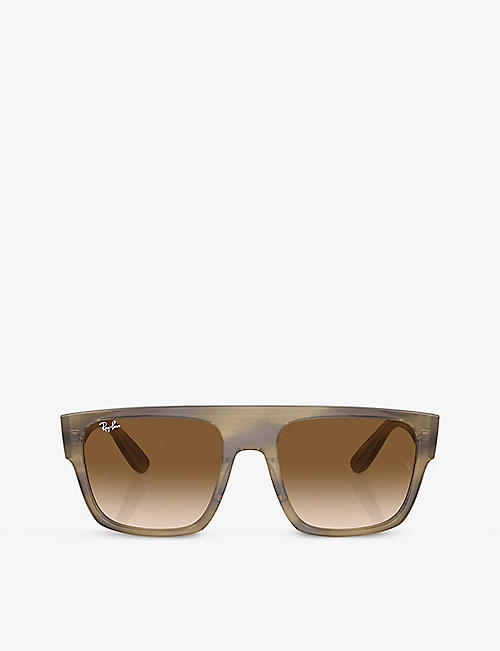 RAY-BAN: RB0360S Drifter square-frame propionate sunglasses