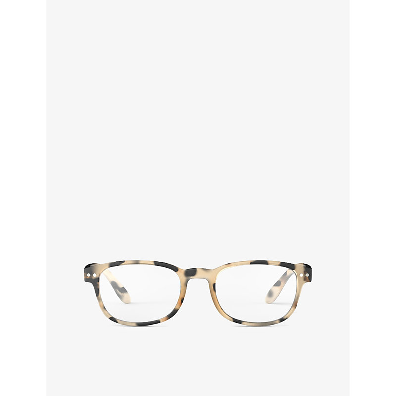 Shop Izipizi Mens Light Tortoise #b Rectangle-frame Reading Glasses