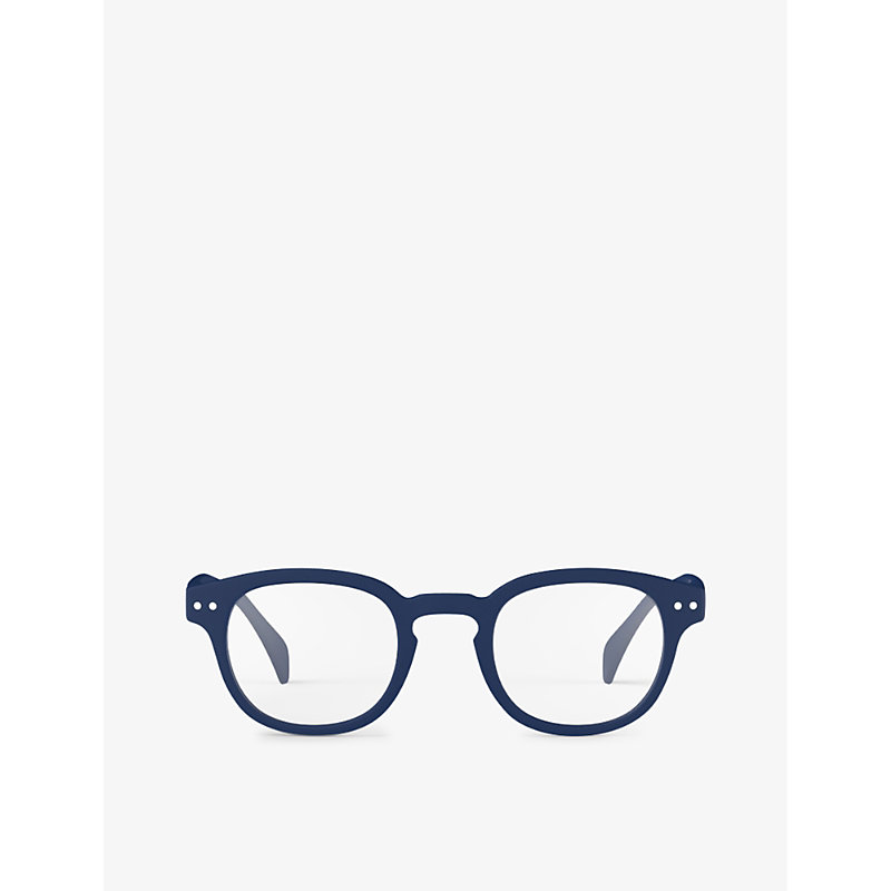 Shop Izipizi Men's Navy #c Round-frame Reading Glasses