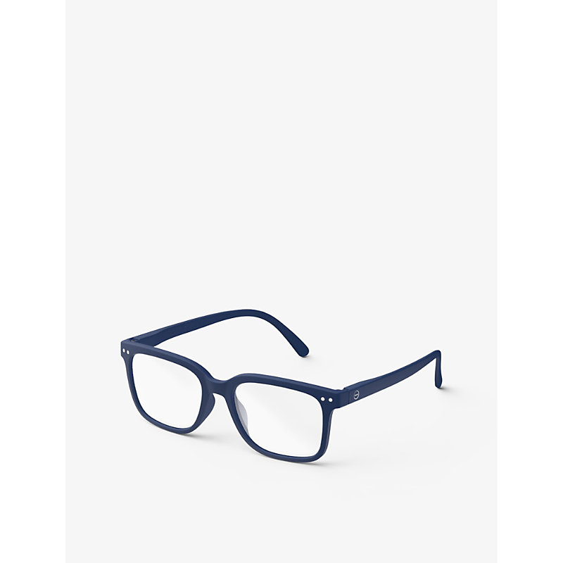 Shop Izipizi Men's Navy #l Square-frame Reading Glasses