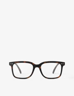 Shop Izipizi Mens Tortoise #l Square-frame Reading Glasses