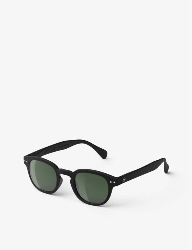 #C square-framed polarised sunglasses