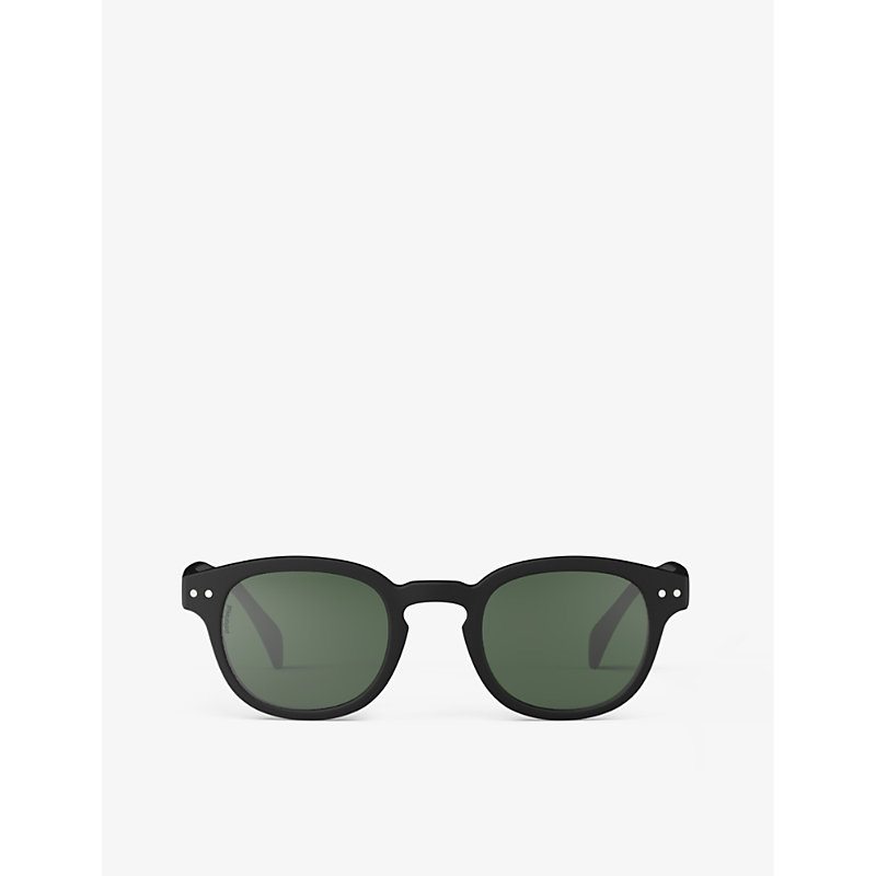 Shop Izipizi Men's Black #c Round-frame Polycarbonate Reading Glasses