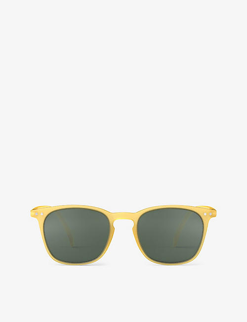 IZIPIZI: #E square-frame acetate sunglasses