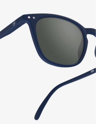 Izipizi Womens Navy #e Square-framed Sunglasses In Navy