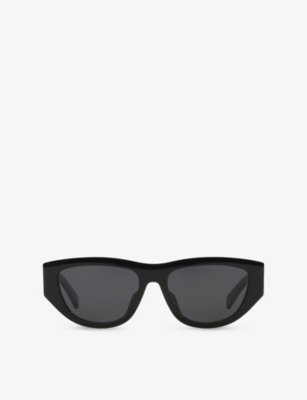 CELINE: CL40278U Monochroms Cat Eye-Frame Acetate Sunglasses