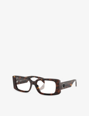 VERSACE: VE3362U Rectangular-Frame Acetate Glasses