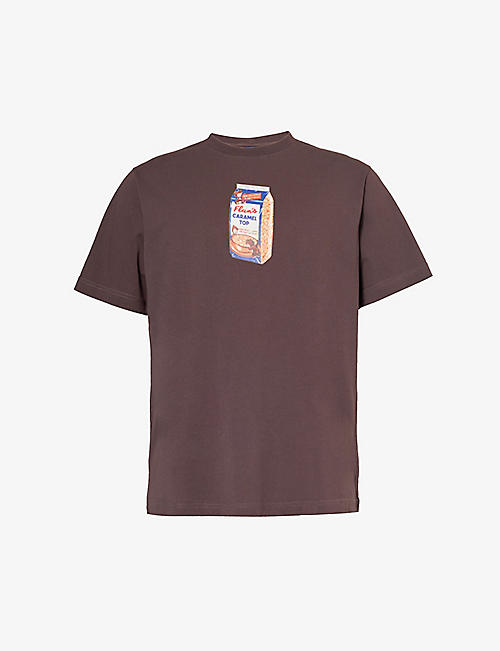 FLAN: Cereal graphic-print organic cotton-jersey T-shirt