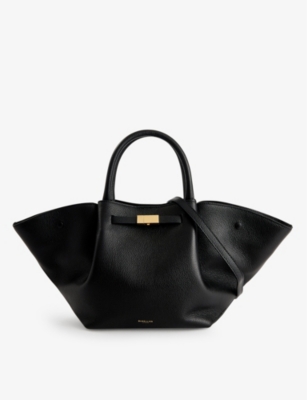 DEMELLIER: The Midi New York leather tote bag